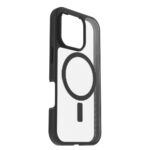OtterBox React Series MagSafe Case for iPhone 16 Pro, Black Crystal, Drop & Scratch Resistant