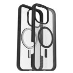 OtterBox React Series MagSafe Case for iPhone 16 Pro Max, Black Crystal