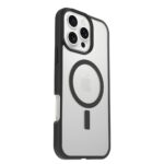 OtterBox React Series MagSafe Case for iPhone 16 Pro Max, Black Crystal