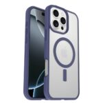 OtterBox React Series MagSafe Case for iPhone 16 Pro Max, Space Cadet Blue/Transparent