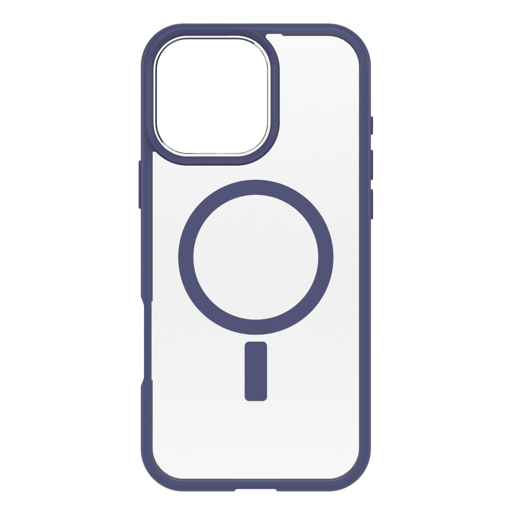OtterBox React Series MagSafe Case for iPhone 16 Pro Max, Space Cadet Blue/Transparent OtterBox React Series MagSafe Case for iPhone 16 Pro Max, Space Cadet Blue/Transparent