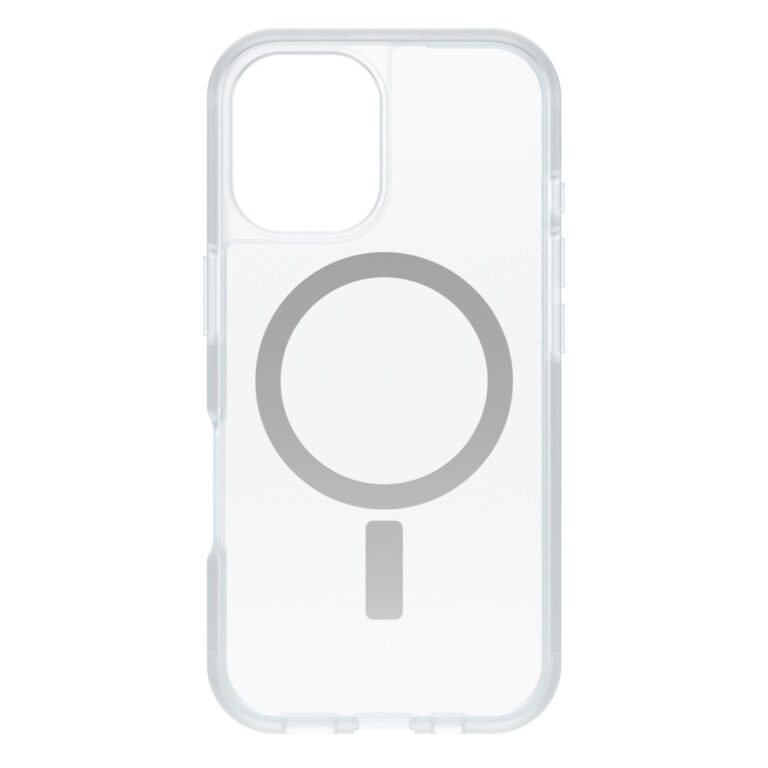 OtterBox React Series MagSafe Case for iPhone 16, Transparent, Drop Proof, Scratch Resistant