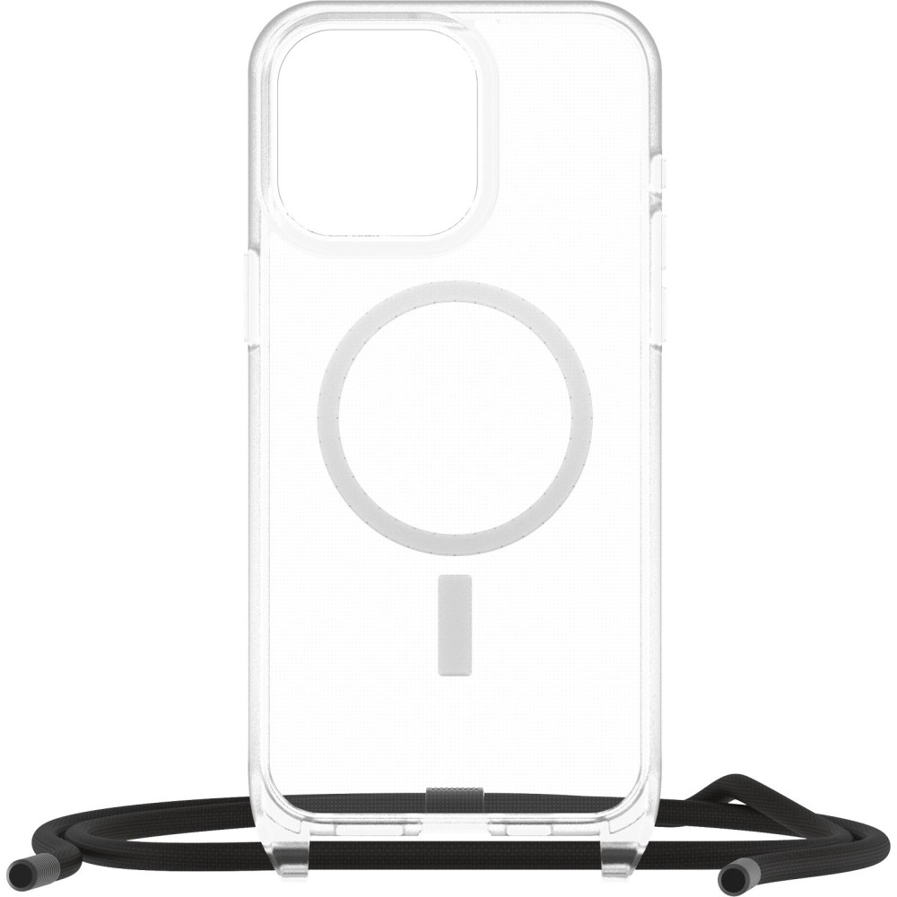 OtterBox React Series Necklace MagSafe Case for iPhone 15 Pro Max Clear with Strap OtterBox React Series Necklace MagSafe Case for iPhone 15 Pro Max Clear with Strap