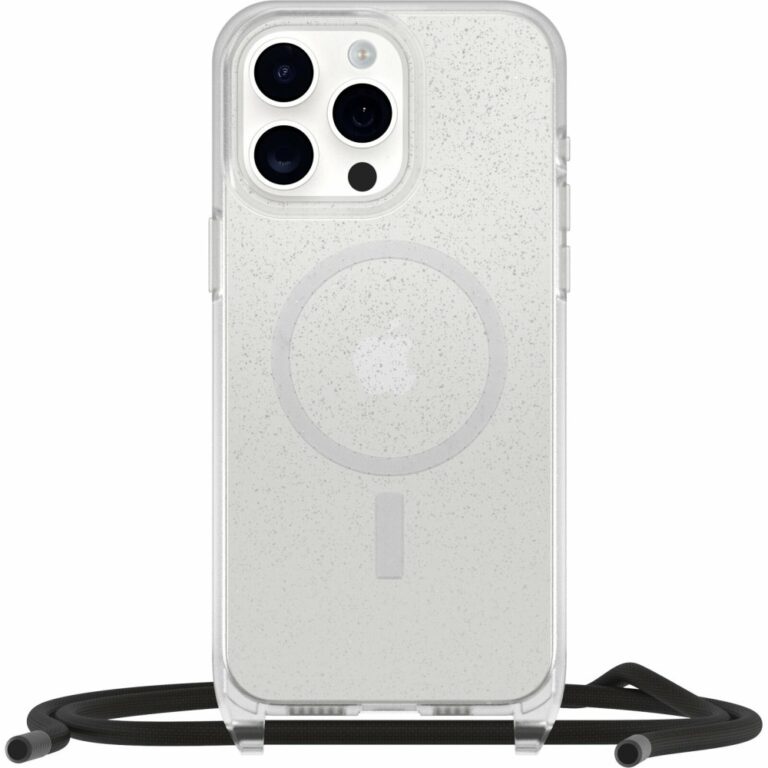 OtterBox React Series Necklace MagSafe Case for iPhone 15 Pro Max, Stardust