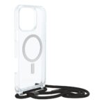 OtterBox React Series Necklace MagSafe Case for iPhone 16 Pro Max, Clear, Drop Proof