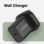OtterBox Standard 20W USB-C Wall Charger with Power Delivery for UK - Black