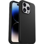 OtterBox Symmetry+ Case for iPhone 14 Pro Max with MagSafe, Shockproof, Drop proof, Antimicrobial Protection, Black