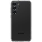 OtterBox Symmetry Clear Case for Samsung Galaxy S23+, Shockproof, Antimicrobial, Transparent
