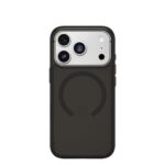OtterBox Symmetry Clear MagSafe Case for Apple iPhone 17 Pro, Black Mist