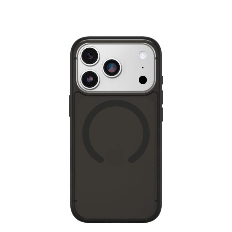 OtterBox Symmetry Clear MagSafe Case for Apple iPhone 17 Pro, Black Mist