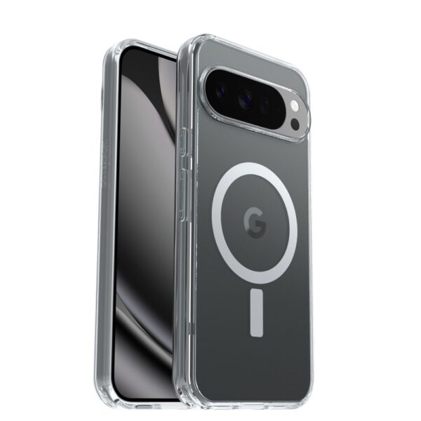 OtterBox Symmetry Clear with Magnets Cover for Google Pixel 10 Pro XL, Transparent, Drop Proof, MIL-STD-810G