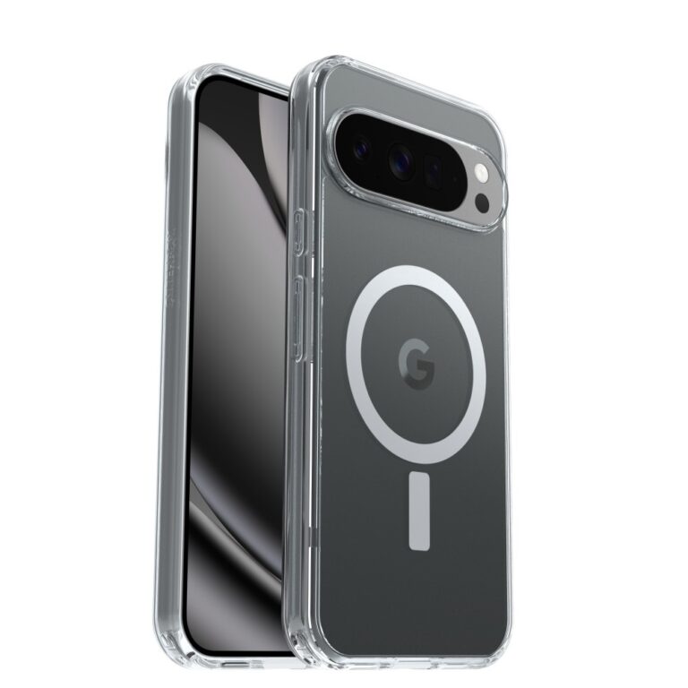 OtterBox Symmetry Clear with Magnets Cover for Google Pixel 10 Pro XL, Transparent, Drop Proof, MIL-STD-810G