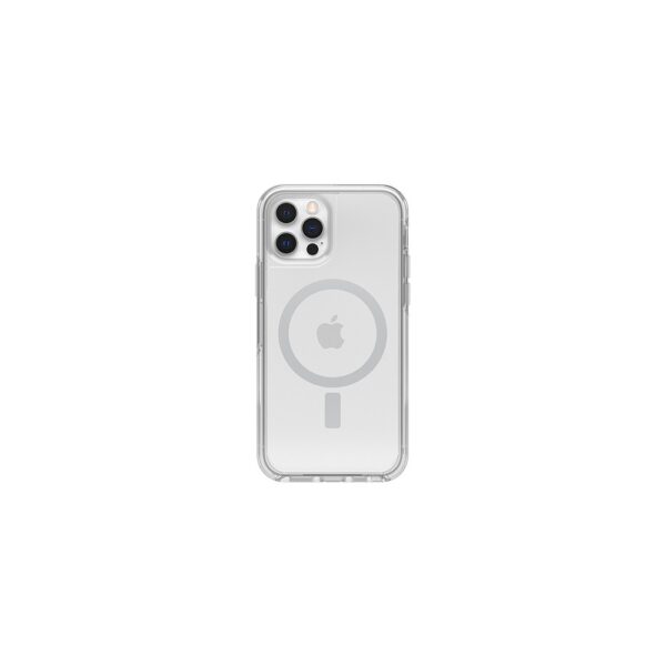 OtterBox Symmetry Plus Clear Series Case for Apple iPhone 12 / iPhone 12 Pro, Transparent, Anti-bacterial