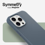 OtterBox Symmetry Series Clear Case for Apple iPhone 15 Pro, Bluetiful Blue