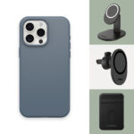 OtterBox Symmetry Series Clear Case for Apple iPhone 15 Pro, Bluetiful Blue