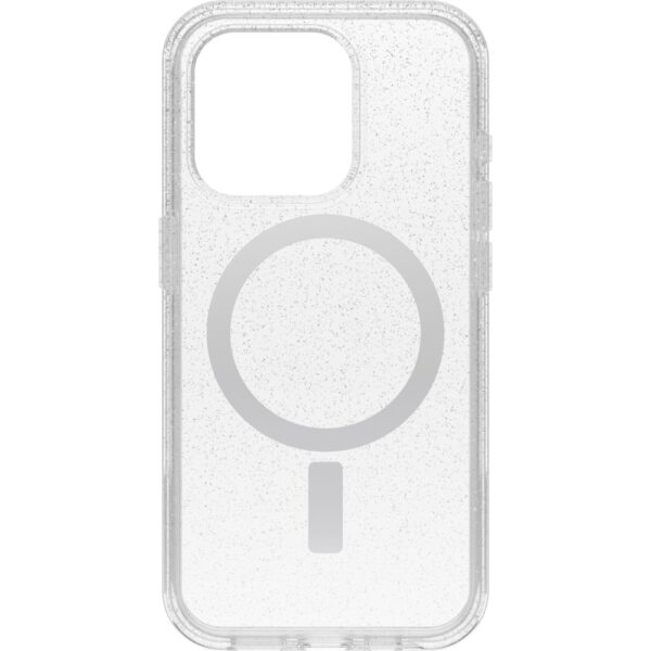 OtterBox Symmetry Series Clear Case for Apple iPhone 15 Pro, Stardust