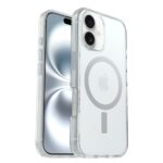 OtterBox Symmetry Series Clear Case for Apple iPhone 16 (6.1") Transparent, MagSafe, Drop Proof
