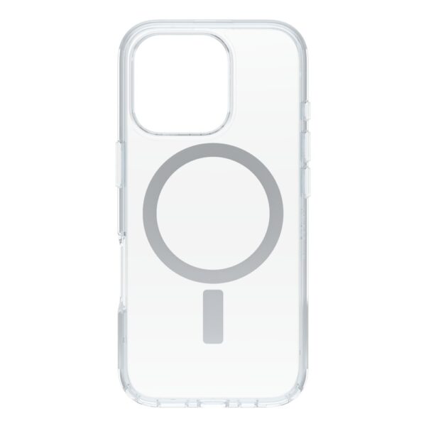 OtterBox Symmetry Series Clear Case for Apple iPhone 16 Pro, MagSafe Compatible, Transparent