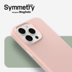 OtterBox Symmetry Series Clear Case for MagSafe iPhone 15 Pro Ballet Shoes Pink