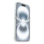 OtterBox Symmetry Series Clear Case & Screen Protector for iPhone 16, Transparent