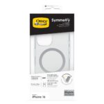 OtterBox Symmetry Series Clear Case & Screen Protector for iPhone 16, Transparent