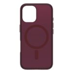 OtterBox Symmetry Series Clear for MagSafe Apple iPhone 16 Case 6.1" Red Translucent