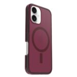 OtterBox Symmetry Series Clear for MagSafe Apple iPhone 16 Case 6.1" Red Translucent