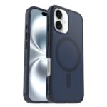 OtterBox Symmetry Series Clear for MagSafe Apple iPhone 16 Cover Blue Bear