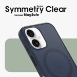 OtterBox Symmetry Series Clear for MagSafe Apple iPhone 16 Cover Blue Bear