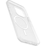 OtterBox Symmetry Series Clear for MagSafe Cover for iPhone 15 Pro Max, Transparent Stardust