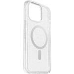 OtterBox Symmetry Series Clear for MagSafe Cover for iPhone 15 Pro Max, Transparent Stardust
