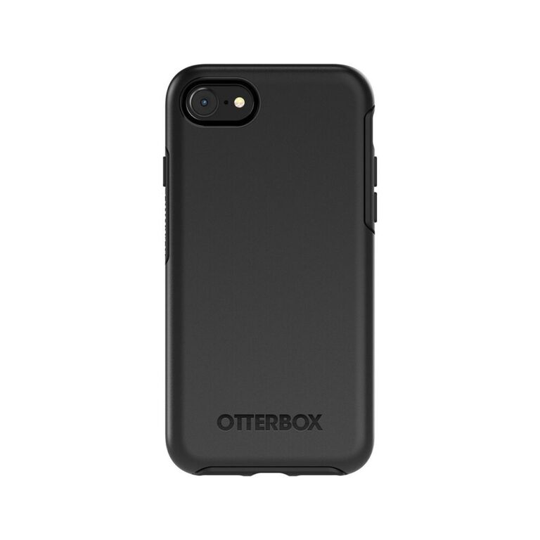 OtterBox Symmetry Series Cover for Apple iPhone SE (2nd Gen)/8/7, 4.7", Black