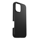 OtterBox Symmetry Series Cover for iPhone 16, 6.1", Black, MagSafe, Recycled Plastic, MIL-STD-810G