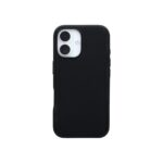 OtterBox Symmetry Series Cover for iPhone 16, 6.1", Black, MagSafe, Recycled Plastic, MIL-STD-810G