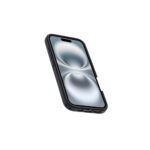 OtterBox Symmetry Series Cover for iPhone 16, 6.1", Black, MagSafe, Recycled Plastic, MIL-STD-810G