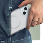 OtterBox Symmetry Series for MagSafe iPhone 15 Plus Case Clear Drop & Scratch Resistant