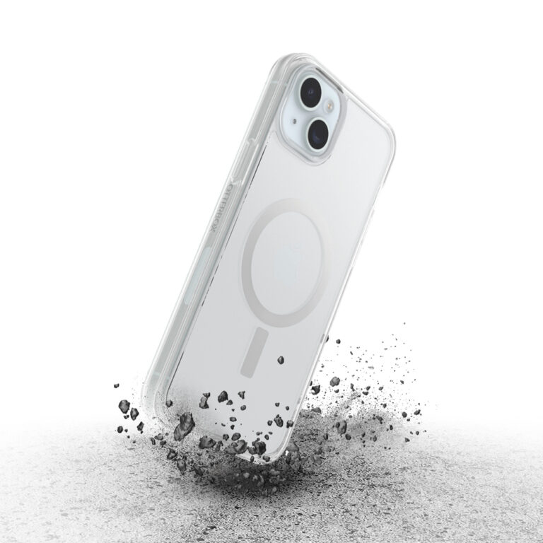 OtterBox Symmetry Series for MagSafe iPhone 15 Plus Case Clear Drop & Scratch Resistant