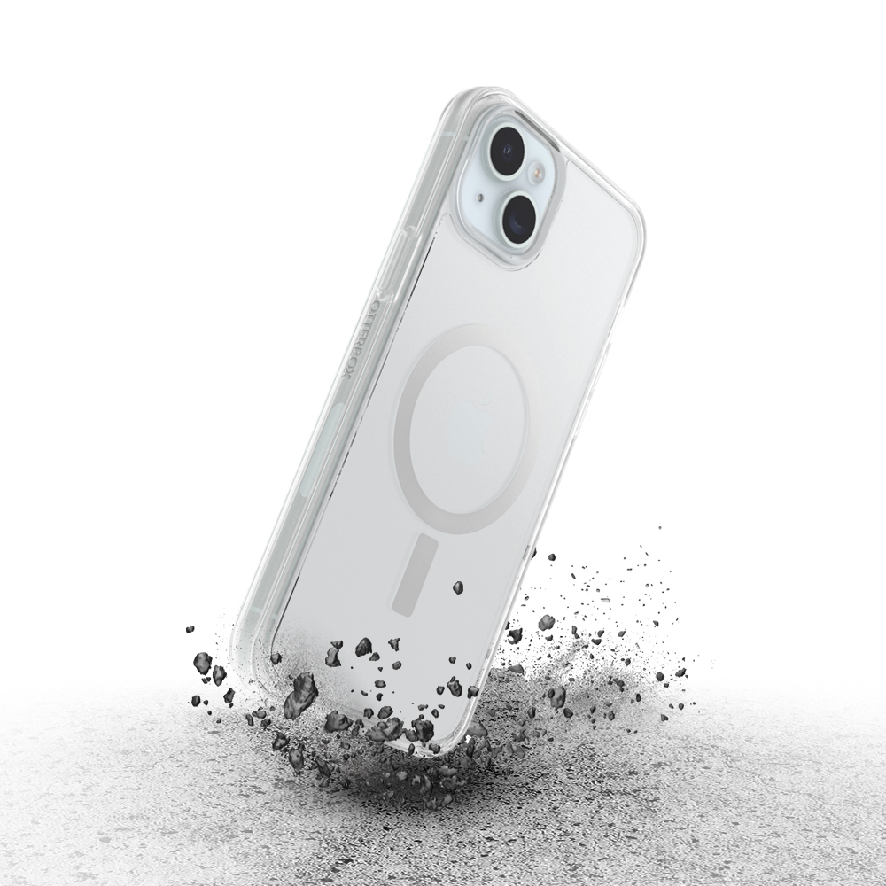 OtterBox Symmetry Series for MagSafe iPhone 15 Plus Case Clear Drop & Scratch Resistant OtterBox Symmetry Series for MagSafe iPhone 15 Plus Case Clear Drop & Scratch Resistant