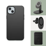 OtterBox Symmetry Series MagSafe Case for iPhone 15 Plus, Black