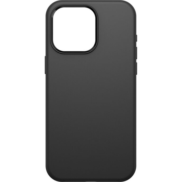 OtterBox Symmetry Series MagSafe Case for iPhone 15 Pro Max, Black, Monochromatic, Anti-bacterial, Drop proof, Scratch resistant
