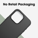 OtterBox Symmetry Series MagSafe Cover for iPhone 15 Pro, Polycarbonate/Rubber, Black