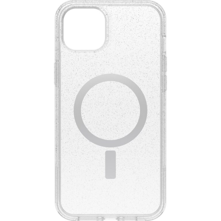 OtterBox Symmetry Series MagSafe iPhone 15 Plus Case - Stardust Clear Glitter