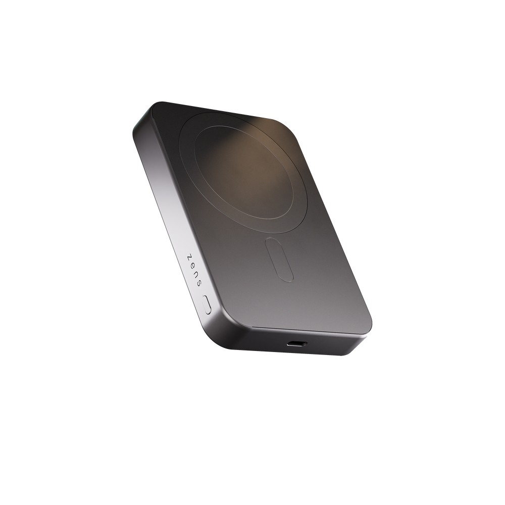 OtterBox Zens Qi2 Slim Aluminium Powerbank 10000 mAh 15W Wireless Charging Black OtterBox Zens Qi2 Slim Aluminium Powerbank 10000 mAh 15W Wireless Charging Black