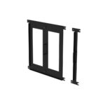 Peerless DS-VW775-QR Wall Mount for 46"- 60" Displays, 56.8kg, 200x200 - 600x400 VESA, Black