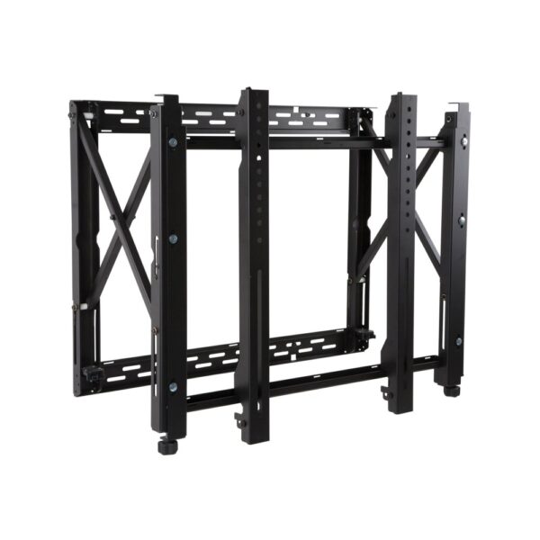 Peerless DS-VW795-QR Signage Display Wall Mount for 65-98" Screens, 102kg Max Load, Black
