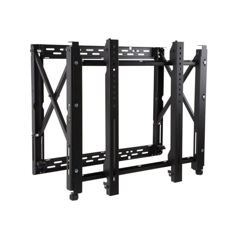 Peerless DS-VW795-QR Signage Display Wall Mount for 65-98" Screens, 102kg Max Load, Black