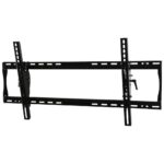 Peerless PT660 Wall TV Mount for 39-90" Screens, 91kg Max Weight, Tilt -5-15°, Black