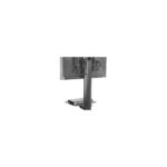Peerless SR560M Multimedia Cart 32-75" VESA Display Stand 68.2kg Capacity Black