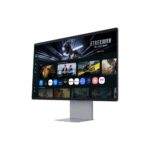 Samsung 32" 4K UHD 165Hz OLED Smart Monitor M9 M90SF with HDR10+, G-Sync Compatible, Silver
