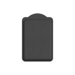 Samsung Card Holder for Galaxy S25 Clear Magnet Case - Black Magnetic Wallet, 2 Card Slots